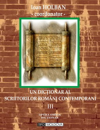coperta carte un dictionar al scriitorilor romani contemporani - vol. iii de coord: ioan holban